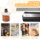 Vacuum Sealer Food Sealer Machine, Automatic Food Vacuum Sealer with Compact Design, Dry & Moist Food Modes